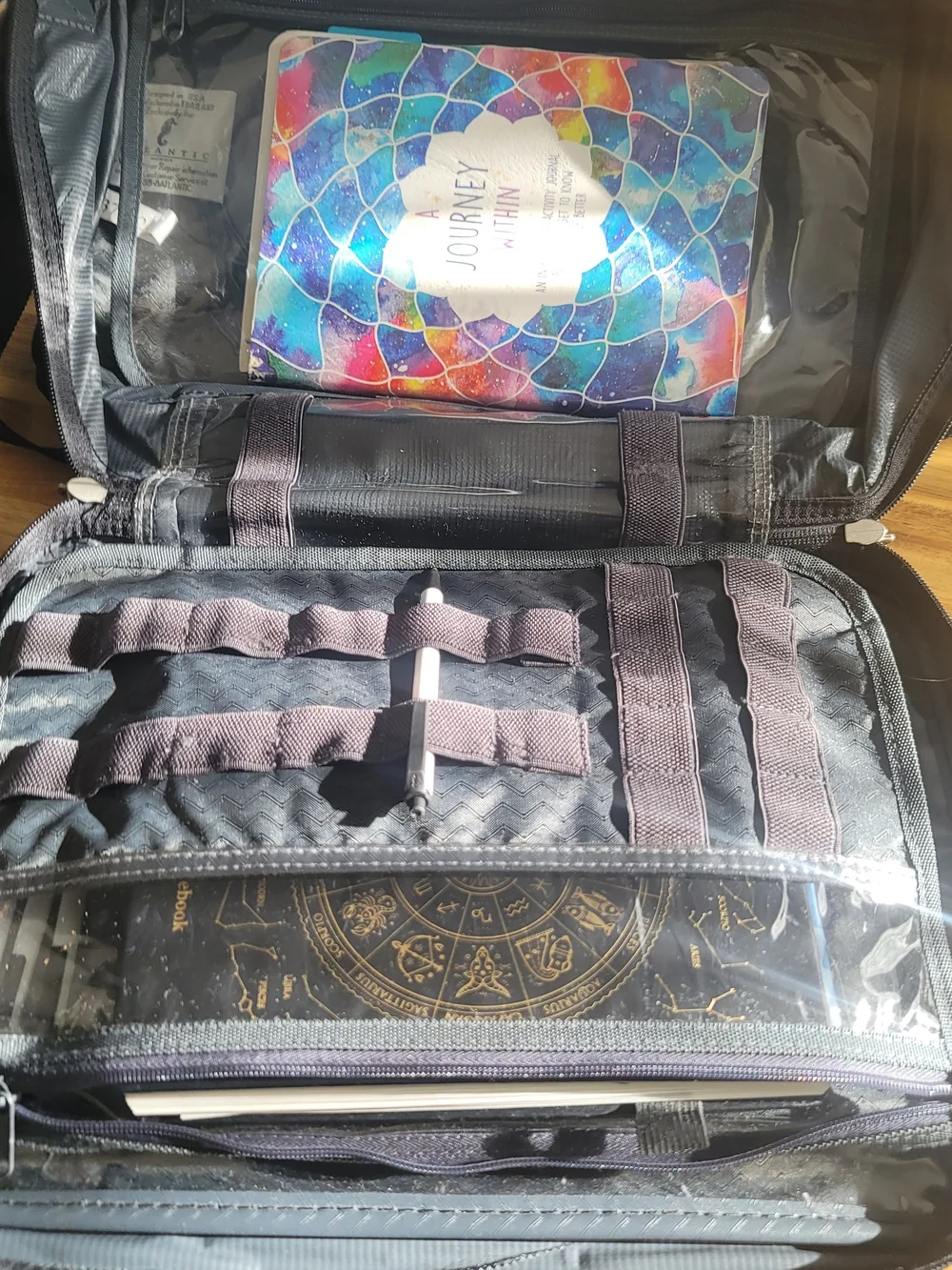 Atlantic Carry-on Travel Bag-Folder Overnight Bag Luggage w/Shoulder Strap